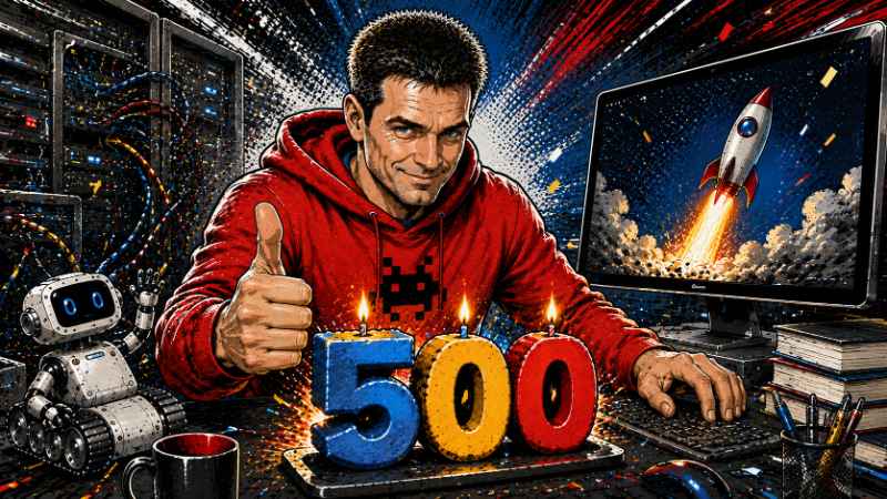 500 Artikel auf open-how2 – Ein Meilenstein, der einmal ziemlich weit weg war